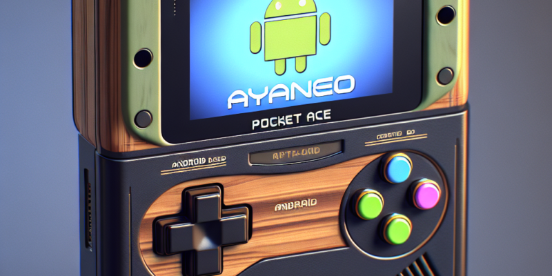 הוכרזה: AYANEO Pocket ACE – קונסולת רטרו מבוססת אנדרואיד