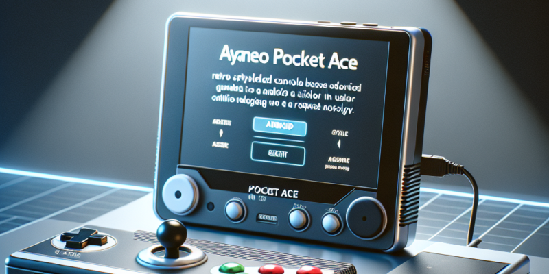 הוכרזה: AYANEO Pocket ACE – קונסולת רטרו מבוססת אנדרואיד