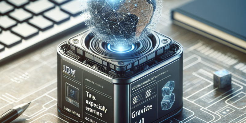 הוכרז: IBM Granite 4.0 Tiny – מודל AI זעיר ויעיל במיוחד