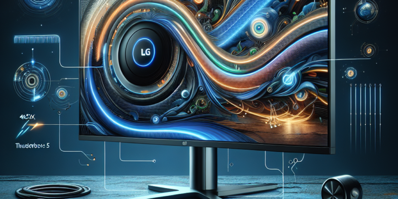 הוכרז: LG UltraFine 40WT95UF – מסך 5K2K עם Thunderbolt 5