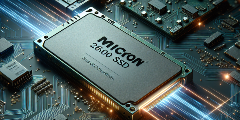 הוכרז: Micron 2600 NVMe SSD – מקצר את זמני הטעינה של מערכת ההפעלה
