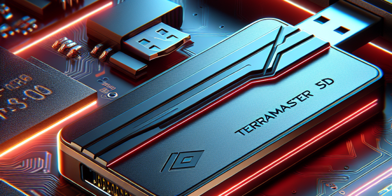 הוכרז: TerraMaster D4 SSD – התקן אחסון מהיר עם חיבור USB4