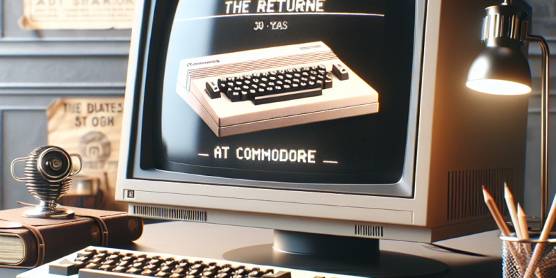 אחרי 30 שנה: קומודור חוזרת עם מחשב הרטרו Commodore 64 Ultimate