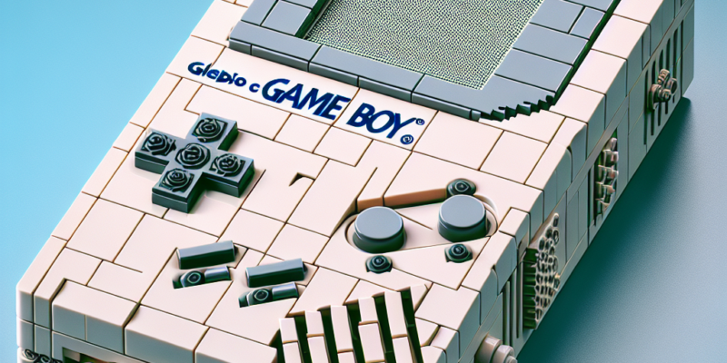 לגו מכריזה על ערכת Game Boy של נינטנדו בקנה מידה של 1:1